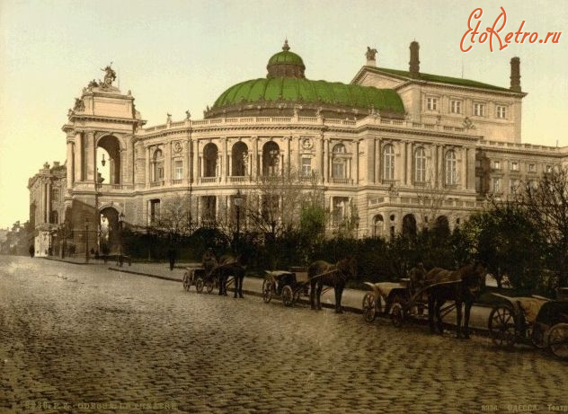Одесса - Одесса. Оперный театр.