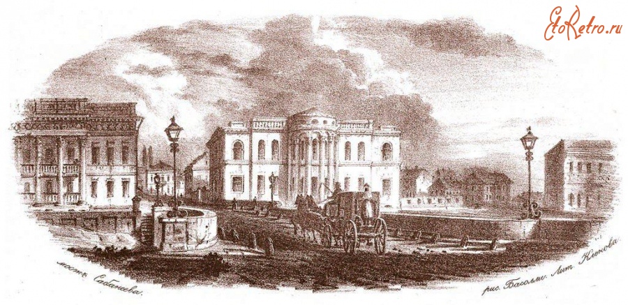 Одесса - Мост Сабанеева 1837