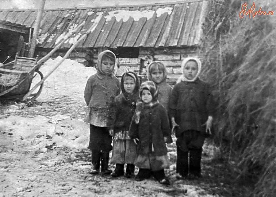 Республика Башкортостан - Cело Леуза. Сельские дети.