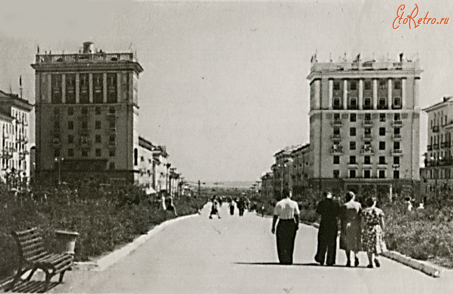 Уфа - Улица Первомайская (Сталина).