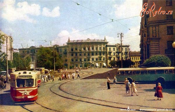 Днепропетровск - Угол ул. Госпитальной (Ширшова) и просп. Карла Маркс