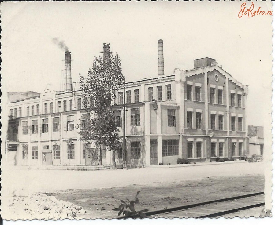 Коростень - Главный корпус Коростенского фарфорового завода до 1969 г..