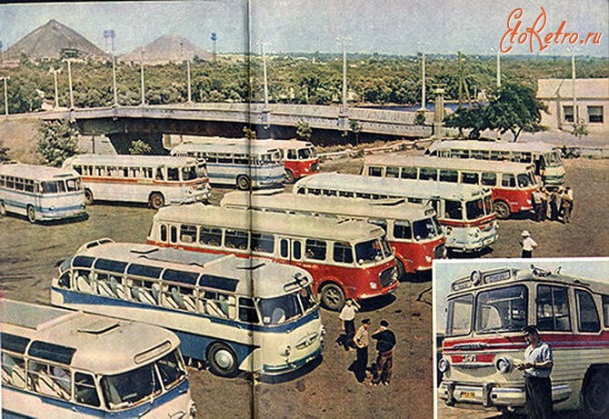 Донецк - Автовокзал (сейчас автовокзал «Южный»). Донецк, 1962 год