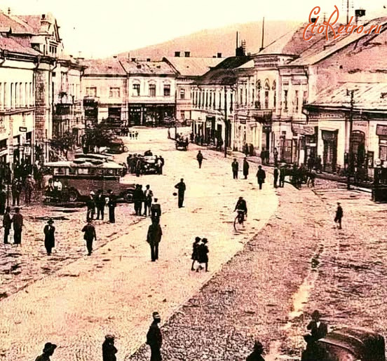 Хуст - Давній  Хуст.  Поч.ХХ ст.