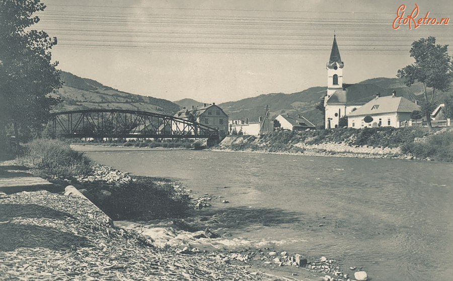 Рахов - Рахів. Міст через р.Тису.