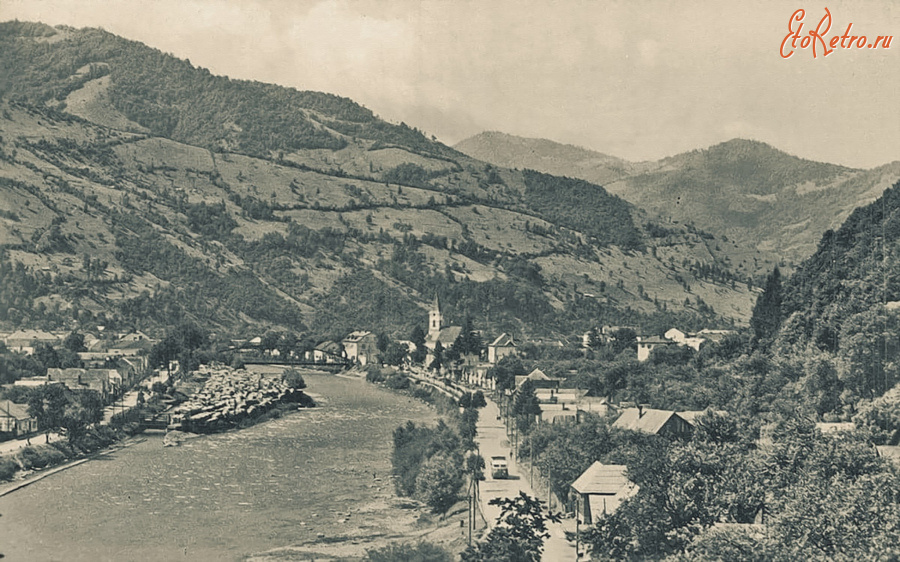 Рахов - Панорама Рахова.