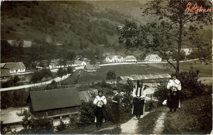 Рахов - с.Кваси, Рахівський р-н.  Загальний вигляд села.