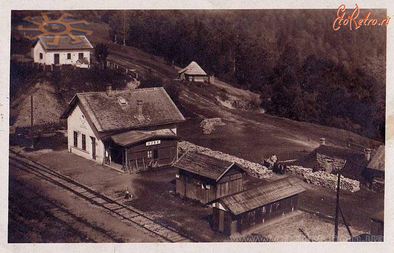 Великий Берёзный - Ужок. Залізнична станція.