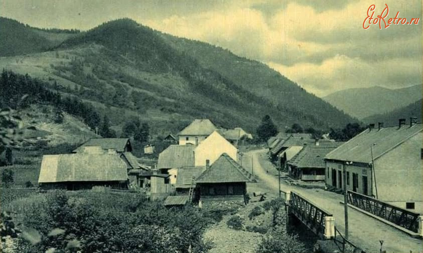 Межгорье - с.Майдан на Міжгірщині. Закарпаття. Поч.ХХ ст