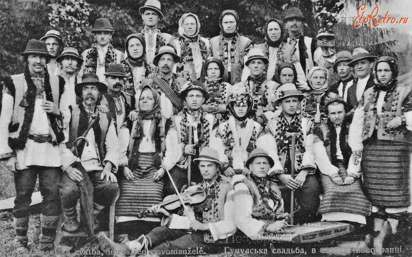 Ясиня - с.Ясіня на Рахівщині. Гуцульське весілля.