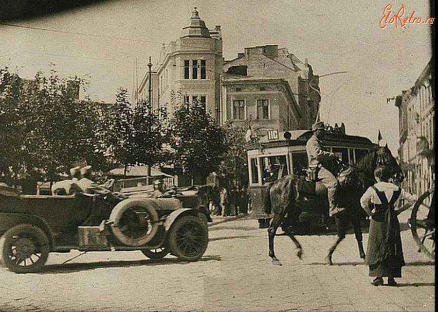 Львов - Львів. Початок нинішньої вул.Хмельницького.