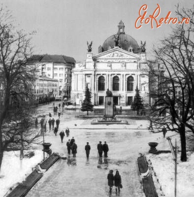 Львов - Львів.  Оперний театр.