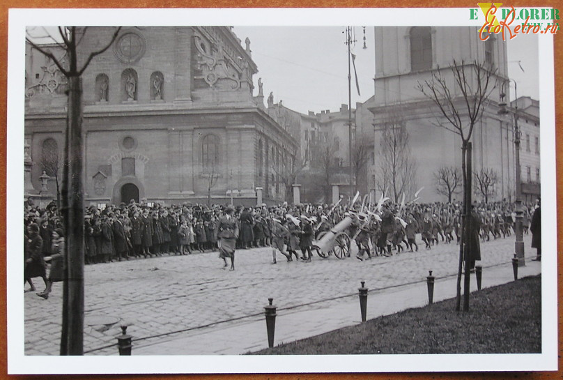 Львов - Святкування  у Львові  в 1935 р.