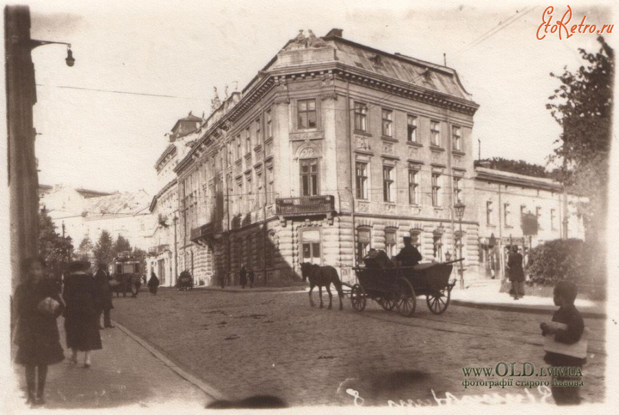 Львов - Львів.  Вул.Личаківська. Кам