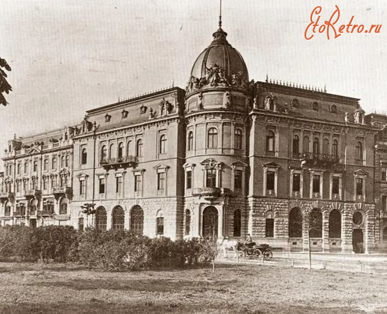 Львов - Львів.  Галицька  ощадна каса у 1890 році.