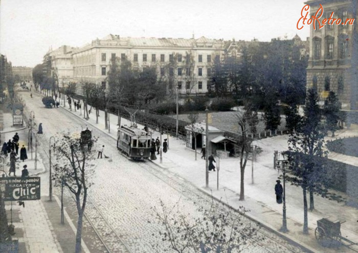 Львов - Львів. Вулиця  Сапєги.