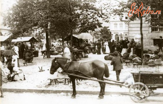 Львов - Львів.  Торгівля на  Ринку.