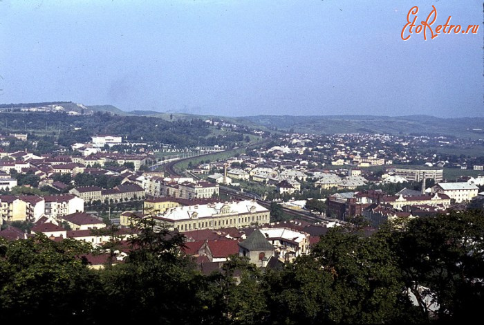 Львов - Панорама   Львова. Фото Жак Дюпакьє.