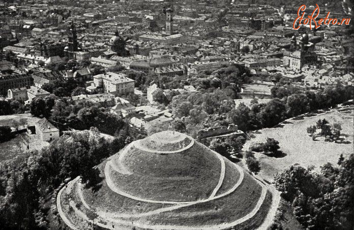 Львов - Львів з висоти пташиного польоту.