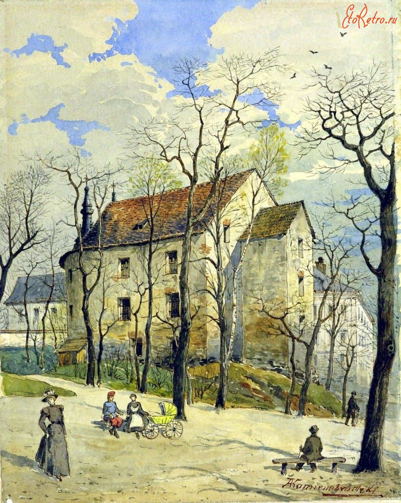 Львов - Львів.  Костел.  А.Каменобродський.