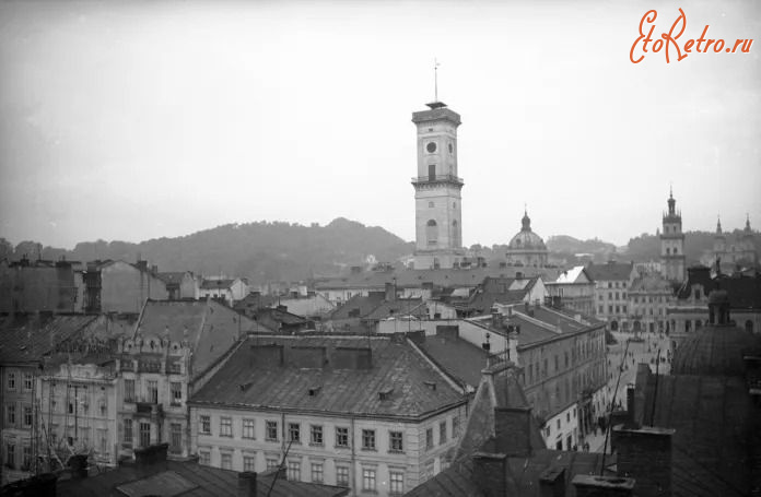 Львов - Панорама Львова.