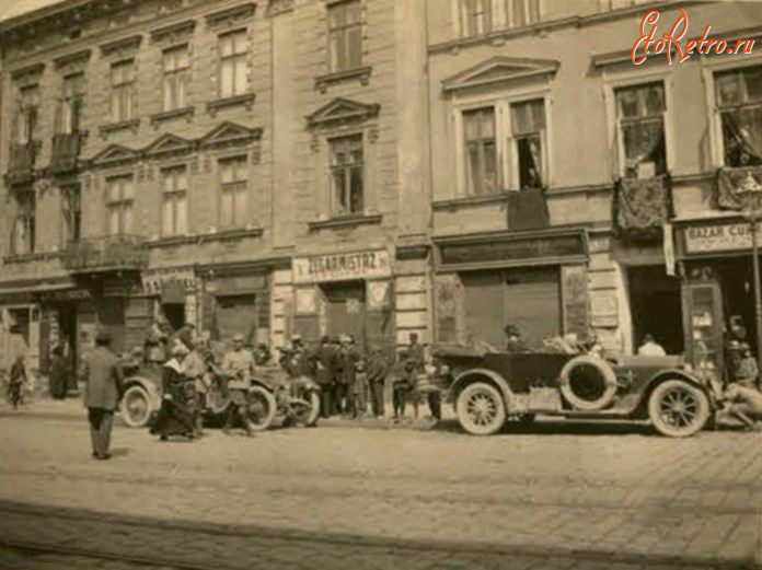 Львов - Львів на фото часів Першої світової війни.