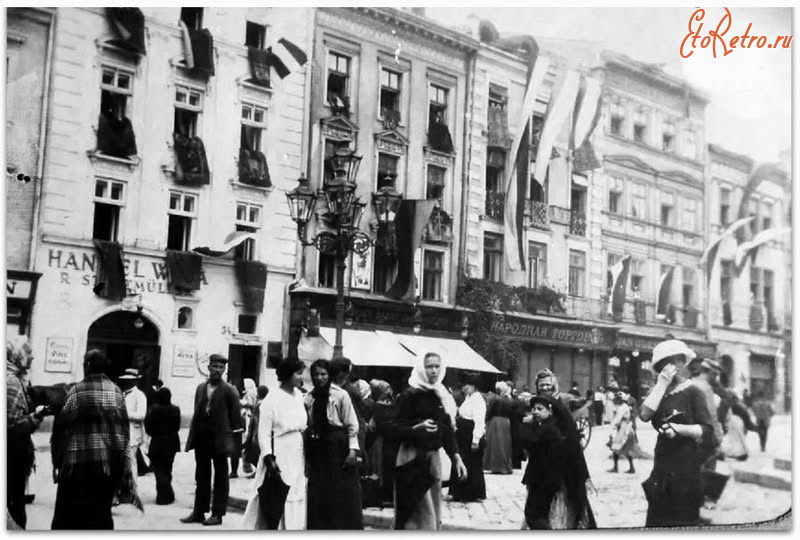 Львов - Львів.  Площа Ринок.