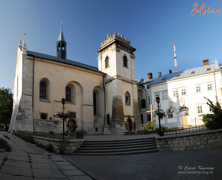 Львов - Львів. Вул. Вічева. Монастир  бенедиктинок