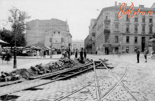 Львов - Ринки давнього Львова. Личаківський ринок.