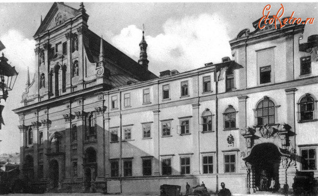 Львов - Львів.  Костел і колегіум єзуїтів.