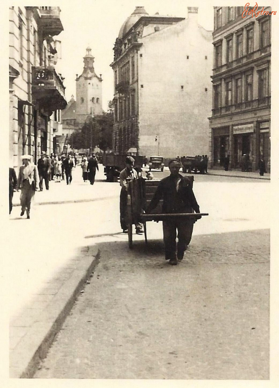 Львов - Львів.  Вул.Ягеллонська.