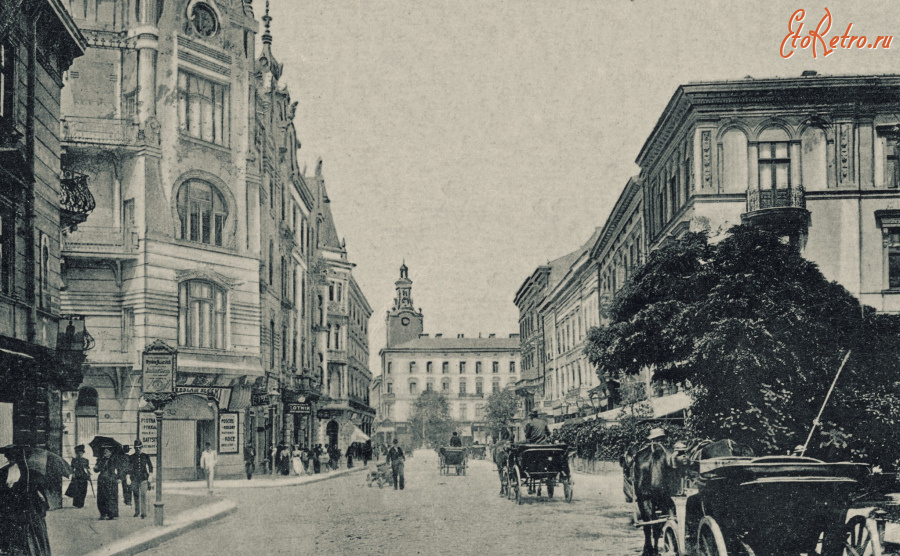 Львов - Львів.  Вул. Академічна.