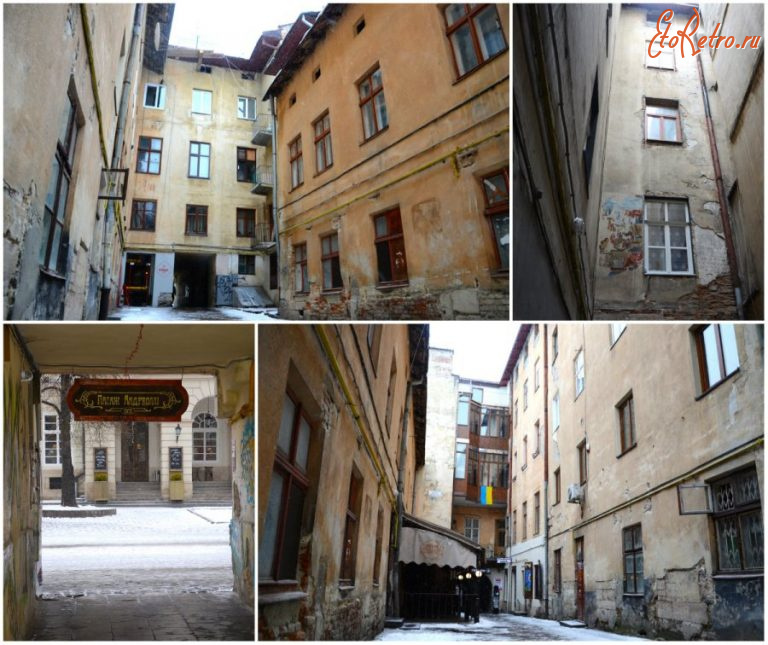 Львов - Львів.  Пасаж Андреолі.