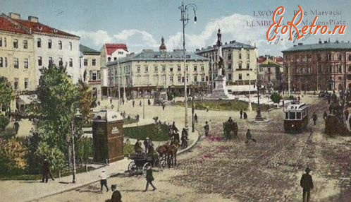 Львов - Львів.  Марійська площа.