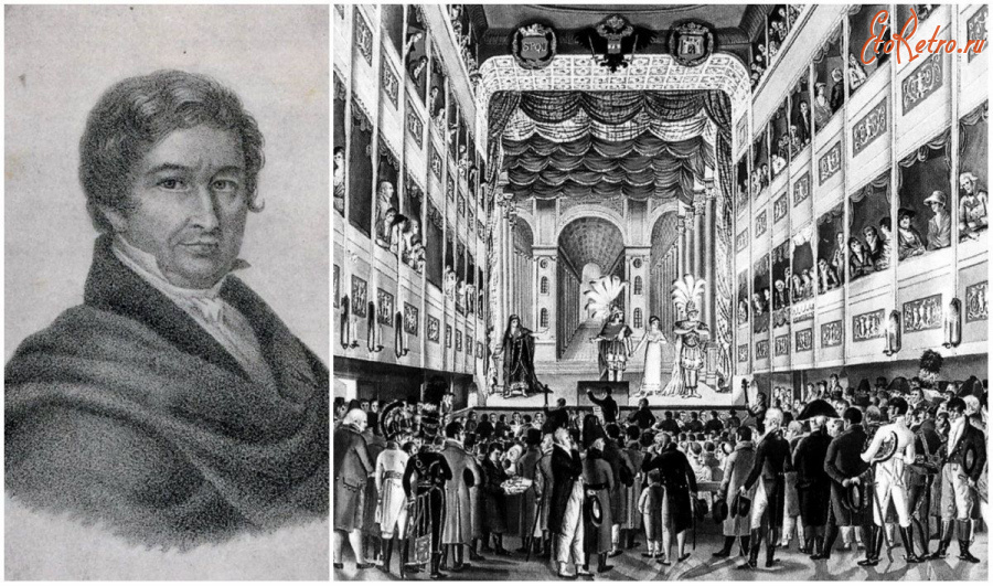 Львов - Львів. Театр і його директор,режисер,актор,драматург Ян Непомук Камінський. Поч. XIX ст.