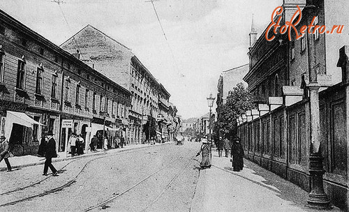 Львов - Львів.  Початок Личаківської вулиці.