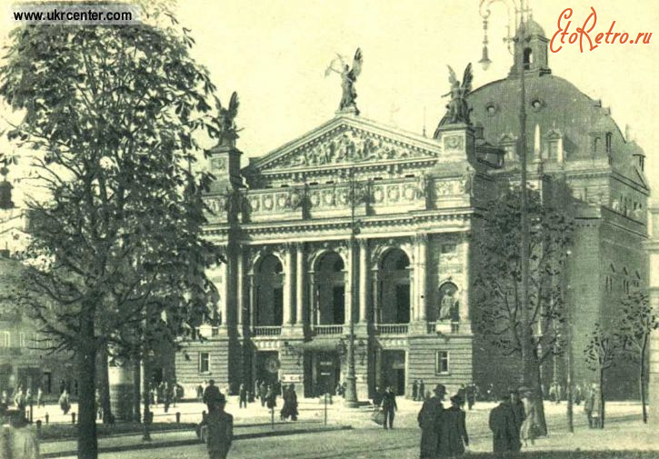 Львов - Львів.  Оперний театр.