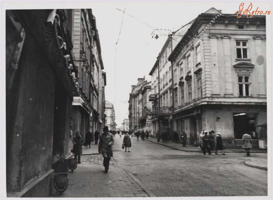 Львов - Львів.  Вулиця Галицька..