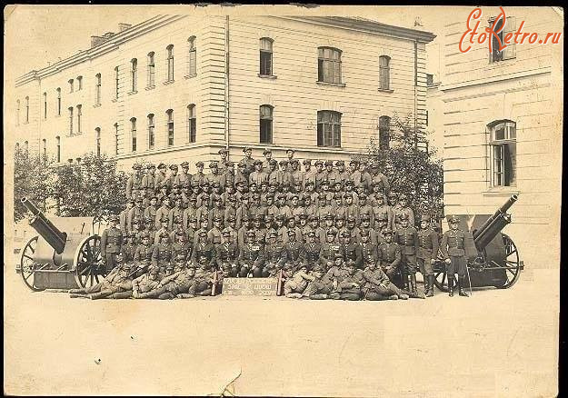 Львов - Львів. Останній випуск школи молодих офіцерів 5-го полку легкої артилерії Війська Польського.