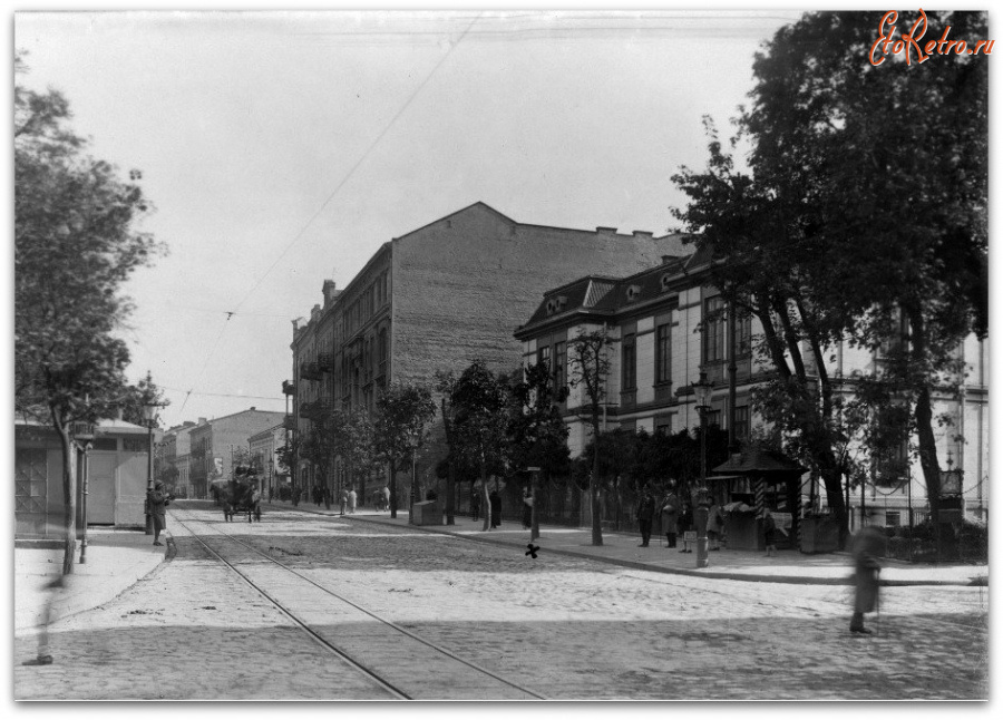 Львов - Львів. Вул. Личаківська. Цифровий архів NAC.