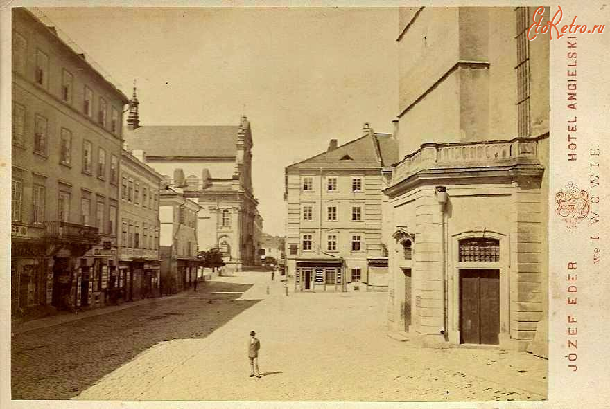 Львов - Львів  у  1870-ті роки. Юзеф Едер.