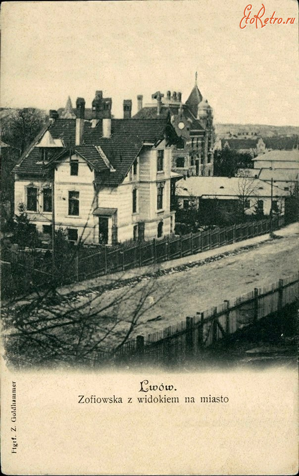 Львов - Львів.  Софіївка з видом на місто.