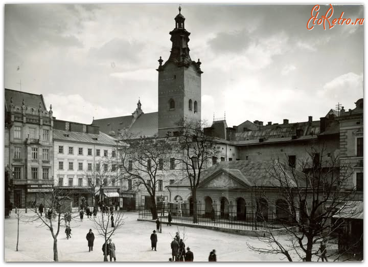 Львов - Львів.  Площа Святого Духа (суч.пл.І.Підкови).