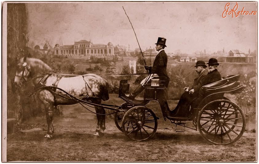 Львов - Львів. Листівка фотографа Е.Тшемиського з нагоди відкриття 