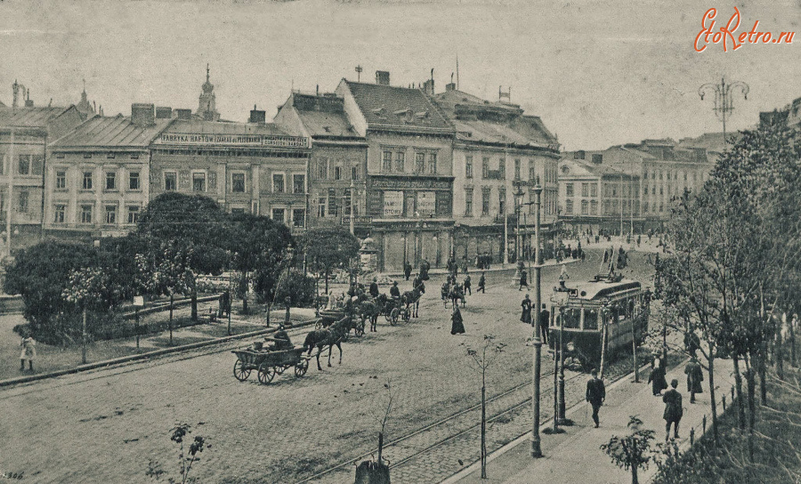 Львов - Львів. Вул. Кароля Людвіка.
