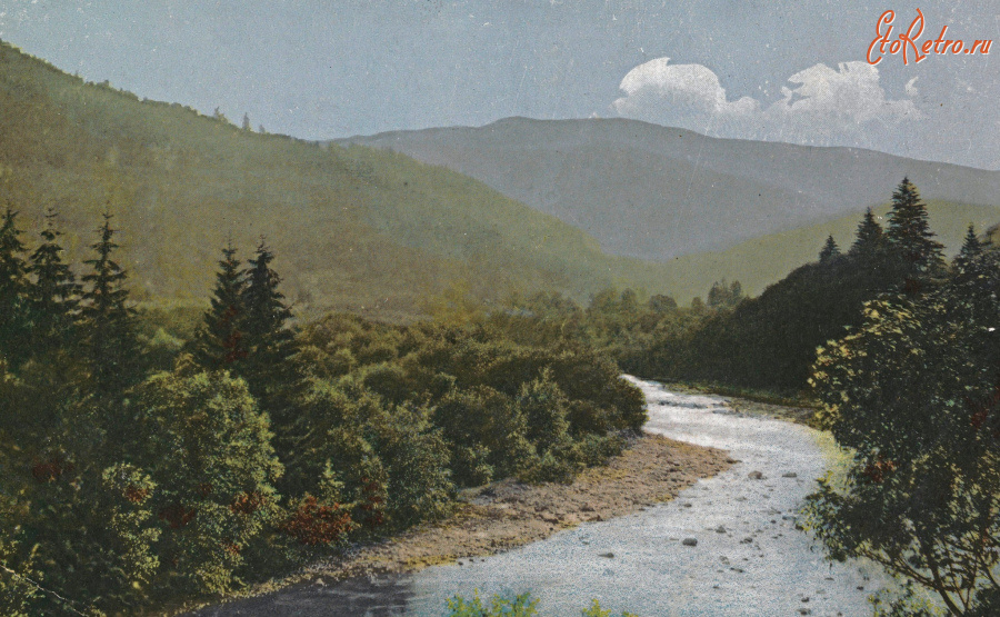 Яремче - Краєвид Микуличина.