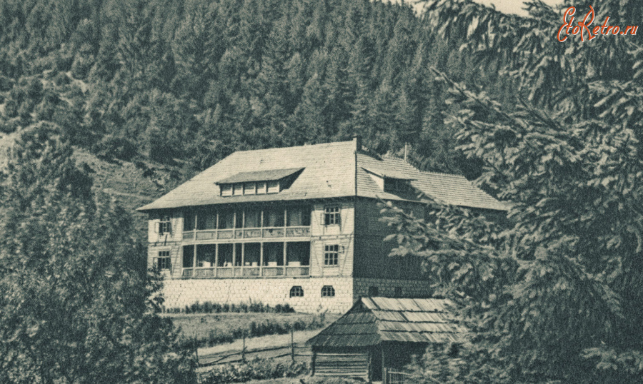 Яремче - Ямна.  Пансіонат.