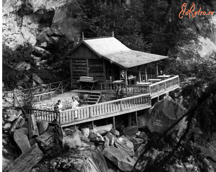 Яремче - Яремче. р.Прут. Ресторан 