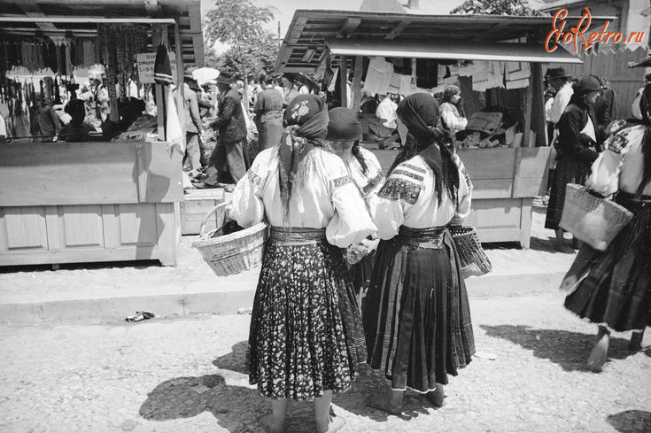 Надворная - Надвірна.  Базар.