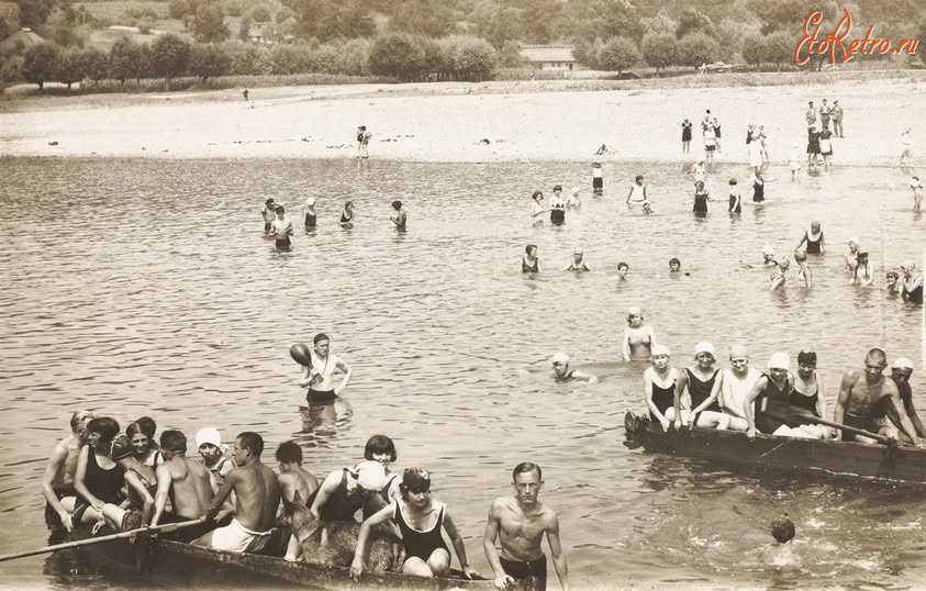 Снятын - Снятин. Прикарпаття. Галичина. Пляж на річці Прут.